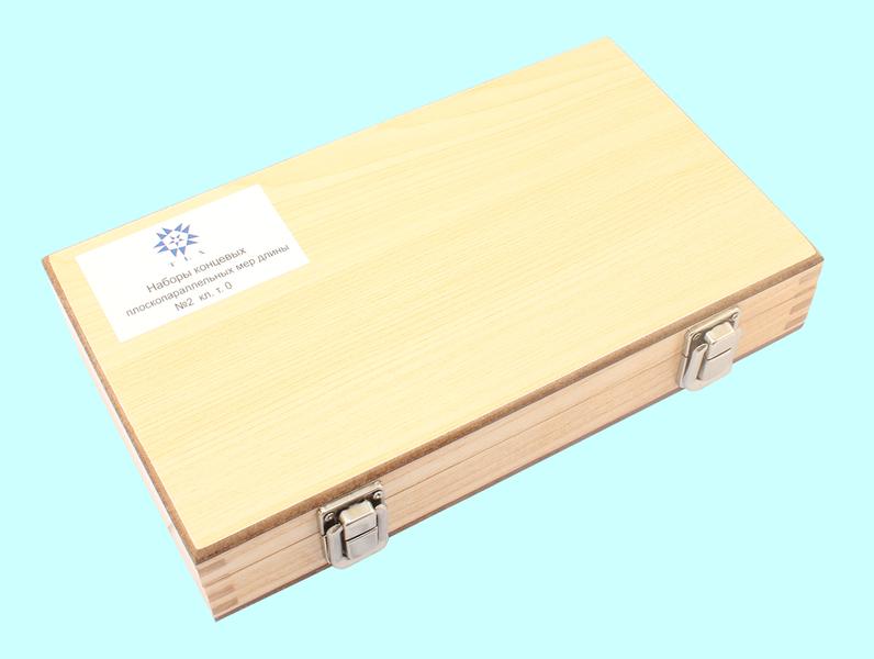 Наборы концевых мер длины № 2, кл.точн.0 (38 мер от 1,005 до 100мм) "TLX" (ALDS 38)