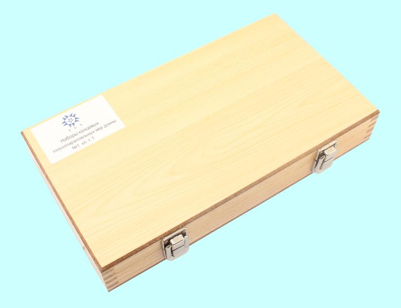 Наборы концевых мер длины № 1, кл.точн.1 (83 меры от 0,5 до 100мм) "TLX" (ALDS 83)