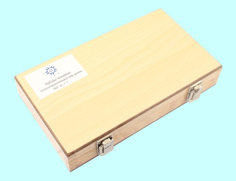 Наборы концевых мер длины № 2, кл.точн.1 (38 мер от 1,005 до 100мм) "TLX" (ALDS 38)