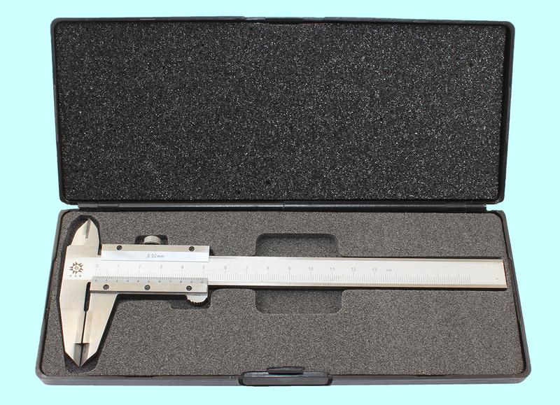 Штангенциркуль 0 - 125 ШЦТ-I (0,02) с тв.спл. губками, с глубиномером "TLX"
