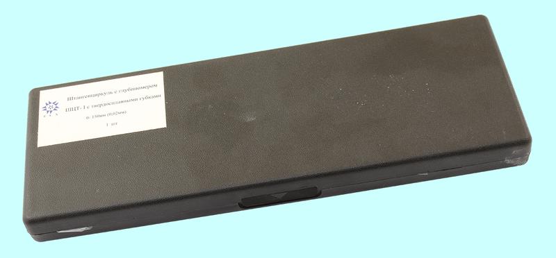 Штангенциркуль 0 - 150 ШЦТ-I (0,02) с тв.спл. губками, с глубиномером "TLX"