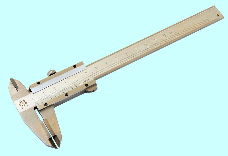 Штангенциркуль 0 - 125 ШЦТ-I (0,05) с тв.спл. губками, с глубиномером "TLX"