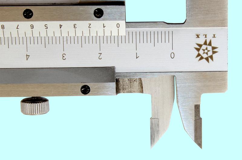 Штангенциркуль 0 - 150 ШЦТ-I (0,05) с тв.спл. губками, с глубиномером "TLX"