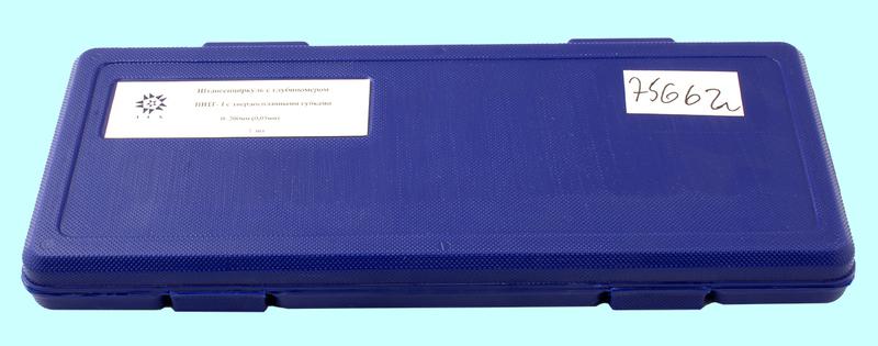 Штангенциркуль 0 - 200 ШЦТ-I (0,05) с тв.спл. губками, с глубиномером "TLX"