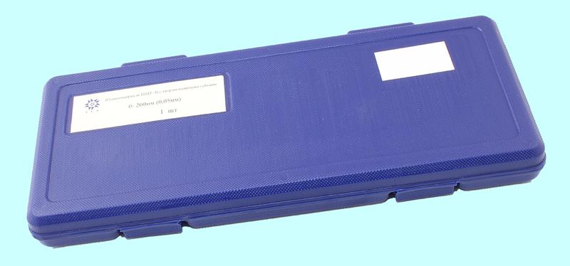 Штангенциркуль 0 - 200 ШЦТ-II (0,05) с тв.спл. губками "TLX"