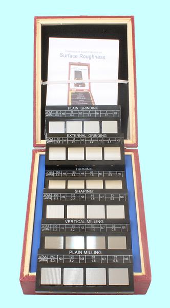 Набор образцов шероховатости поверх-ти из 24-ти шт,  Ra 0.1-6.3мкм "TLX"