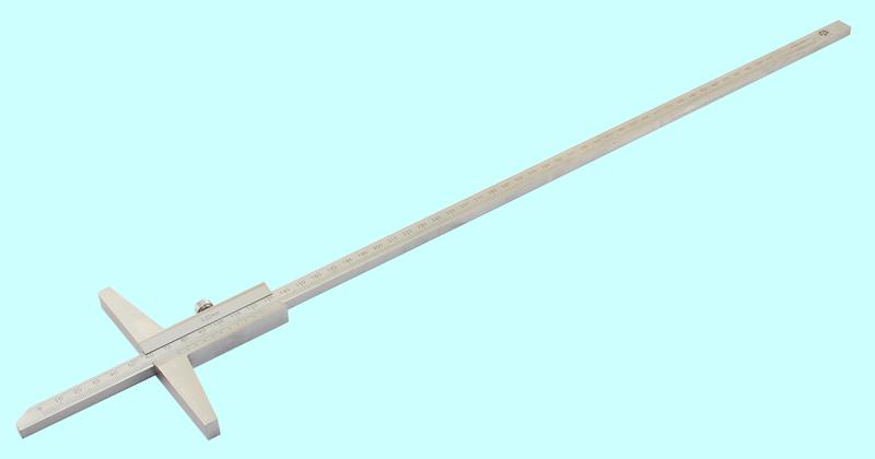 Штангенглубиномер 0- 500мм ШГ-500, цена деления 0.02, моноблок "TLX" (210-150C)