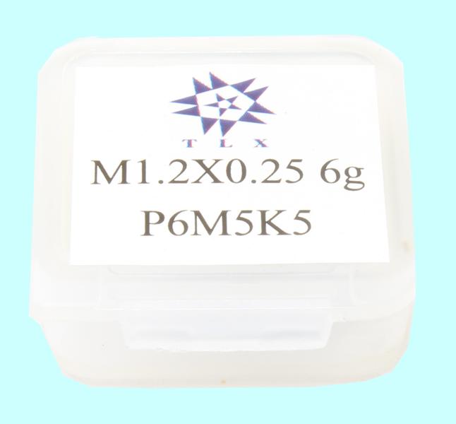 Плашка М  1,2 (0,25) dнар.16мм Р6М5К5  6g "TLX"