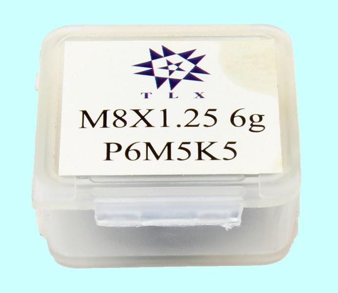 Плашка М  8,0 (1,25) dнар.25мм Р6М5К5  6g "TLX"