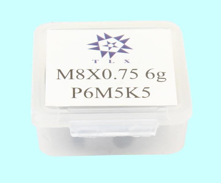 Плашка М  8,0 х 0,75 dнар.25мм Р6М5К5  6g "TLX"