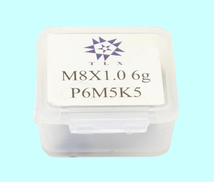 Плашка М  8,0 х 1,0 dнар.25мм Р6М5К5  6g "TLX"