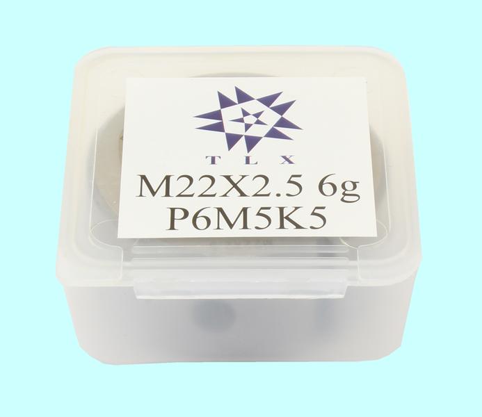 Плашка М 22,0 (2,5) dнар.55мм Р6М5К5  6g "TLX"