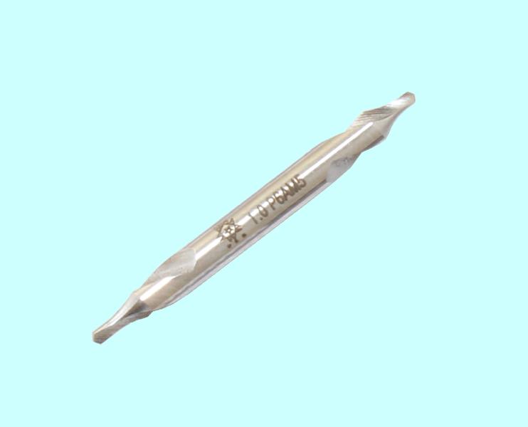 Сверло d  1,0х3,15х31,5х3,0х3.15 центровочное Р6АМ5, двухстороннее, тип R (с дугообразующей) вышл. профилем "TLX"