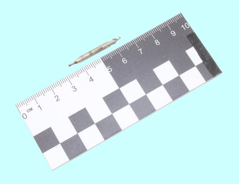 Сверло d  1,0х3,15х31,5х3,0х3.15 центровочное Р6АМ5, двухстороннее, тип R (с дугообразующей) вышл. профилем "TLX"