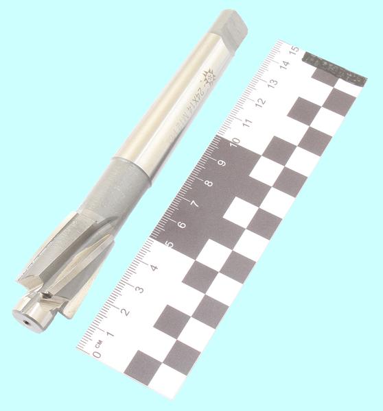 Цековка D 24,0 х d14,0х150 к/х Р6М5 Z-4 с постоянной направляющей цапфой, КМ2 "TLX"