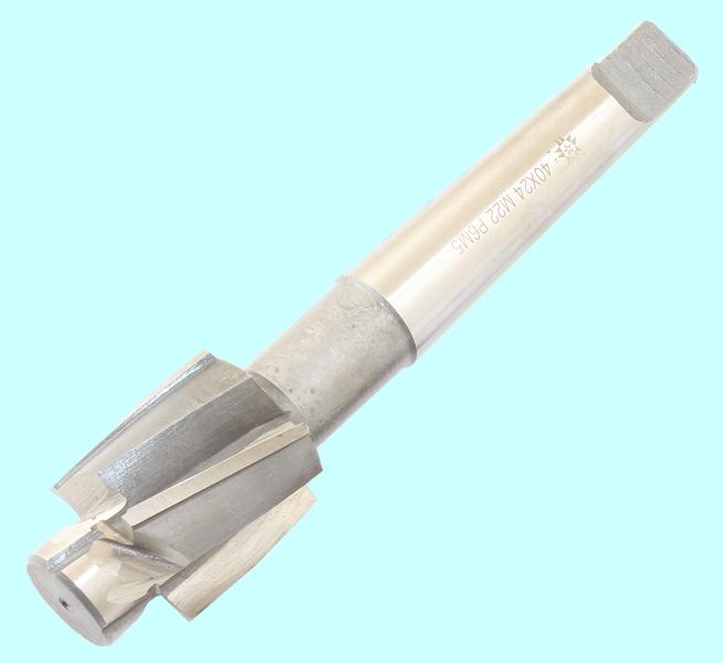 Цековка D 40,0 х d24,0х190 к/х Р6М5 Z-4 с постоянной направляющей цапфой, КМ3 "TLX"