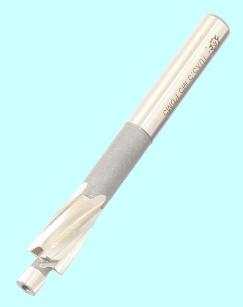 Цековка D 10,0 х d 5,5 х 80 ц/х Р6М5 Z-4 с постоянной направляющей цапфой, dхв 8мм "TLX"