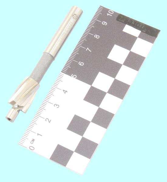 Цековка D 12,0 х d 5,5 х 80 ц/х Р6М5 Z-4 с постоянной направляющей цапфой, dхв 8мм "TLX"