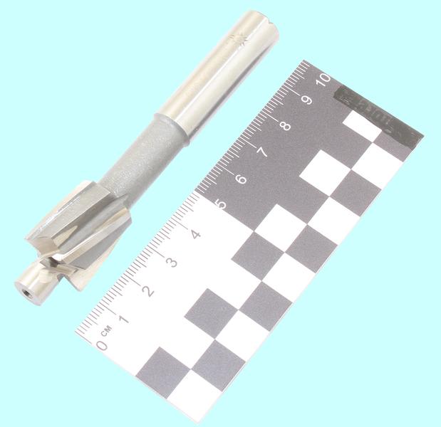 Цековка D 20,0 х d 9,0 х100 ц/х Р6М5 Z-4 с постоянной направляющей цапфой, dхв 12.5мм "TLX"