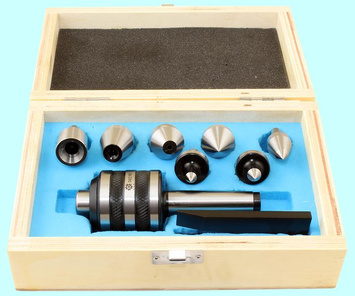 Центр Вращающийся  КМ-2 с 7-ю сменными насадками "TLX" (D432)