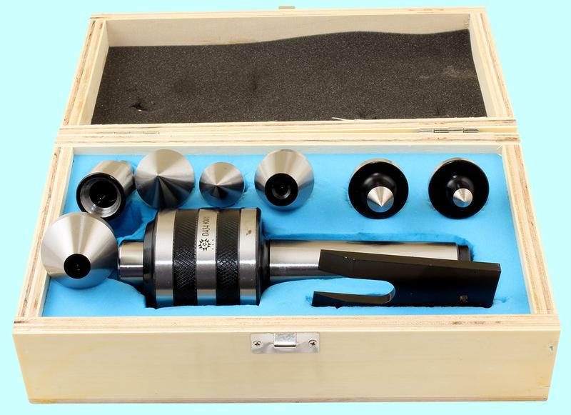 Центр Вращающийся  КМ-4 с 7-ю сменными насадками "TLX" (D434)