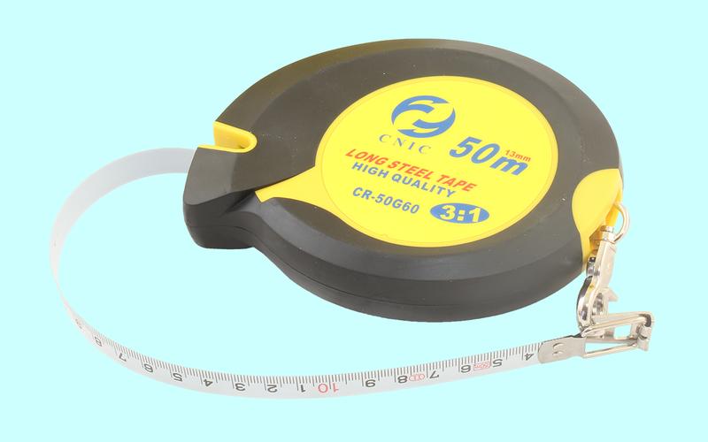 Рулетка   50 метров х 13мм металлическая лента "CNIC" CR-G60 (50G60)