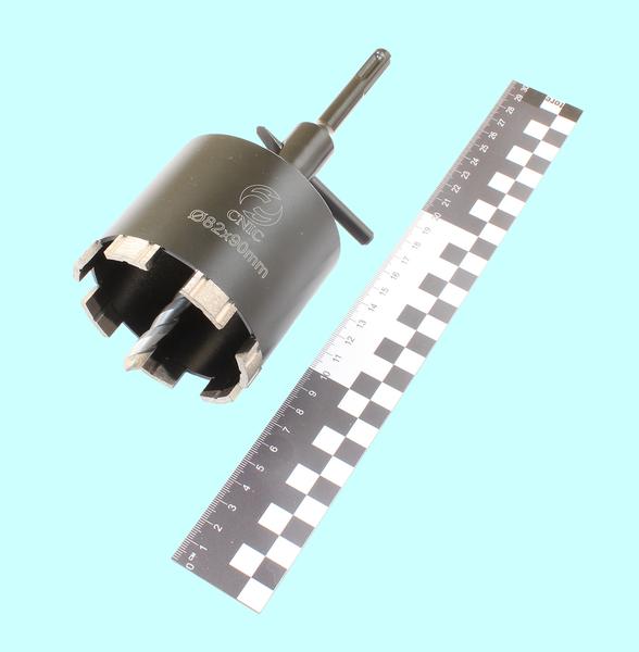Коронка алмазная по камню  82х 90мм М16, для сухой резки, хвостовик SDS-PLUS (DB0401) "CNIC"