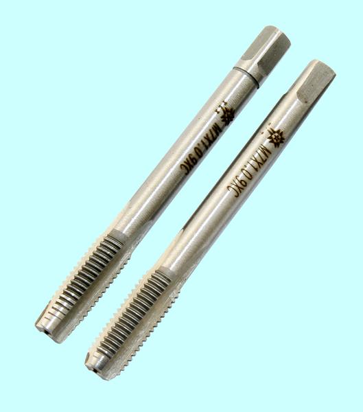 Метчик М 7,0 (1,0) 9ХС ручной, комплект из 2-х шт. "TLX"