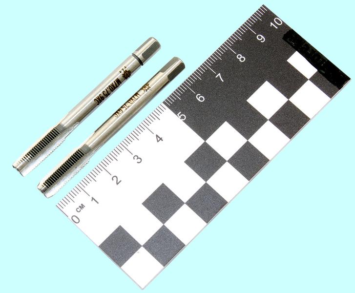Метчик М 7,0 х 0,75 9ХС ручной, комплект из 2-х шт. "TLX"