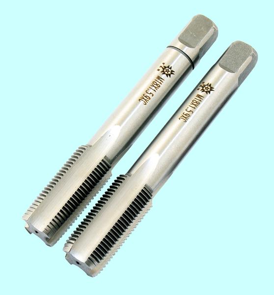 Метчик М18,0 х 1,5 9ХС ручной, комплект из 2-х шт. "TLX"