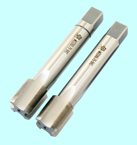 Метчик М22,0 х 0,75 9ХС ручной, комплект из 2-х шт. "TLX"