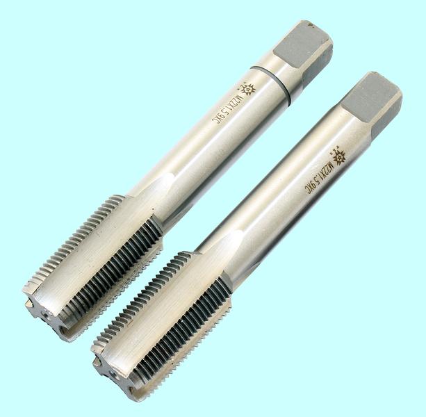 Метчик М22,0 х 1,5 9ХС ручной, комплект из 2-х шт. "TLX"