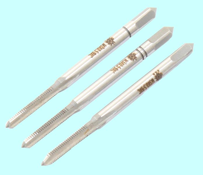 Метчик М 3,0 (0,5) 9ХС ручной, комплект из 3-х шт. "TLX"