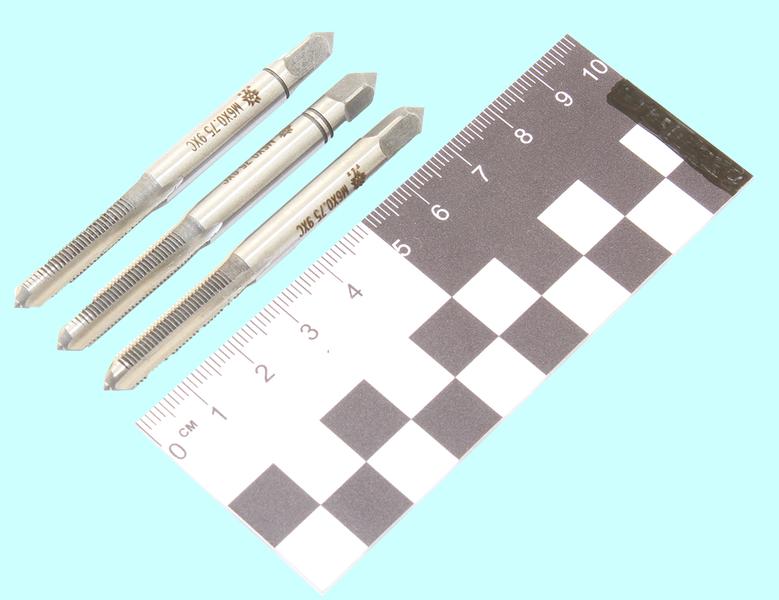 Метчик М 6,0 х 0,75 9ХС ручной, комплект из 3-х шт. "TLX"