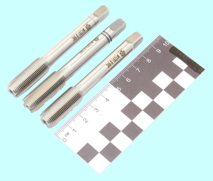 Метчик М12,0 х 1,0 9ХС ручной, комплект из 3-х шт. "TLX"