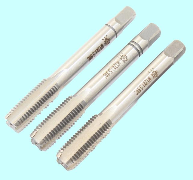 Метчик М12,0 х 1,5 9ХС ручной, комплект из 3-х шт. "TLX"