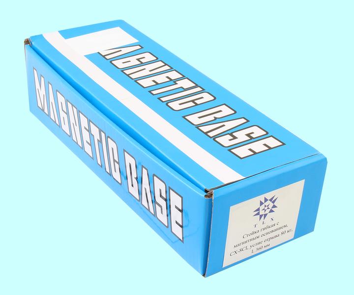 Стойка гибкая с магнитным основанием типа МС-29 L 360мм усил. отрыва 80кг "TLX" (CX-8CI)