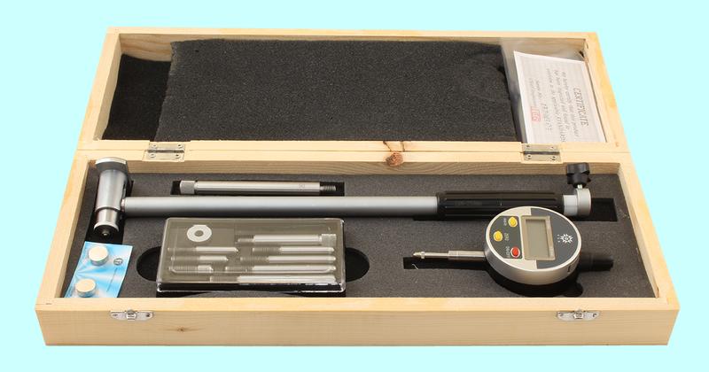 Нутромер Индикаторный 160-250мм, электронный, глуб.изм. 200мм (0,001), 8 вставок "TLX"