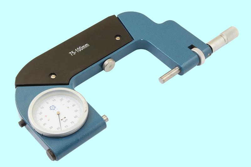 Скоба Рычажная СРП-100,  75-100 мм (0,001мм) "TLX"