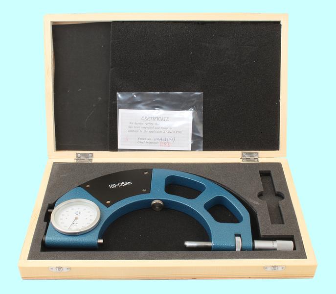 Скоба Рычажная СР-125, 100-125 мм (0,002мм) "TLX"