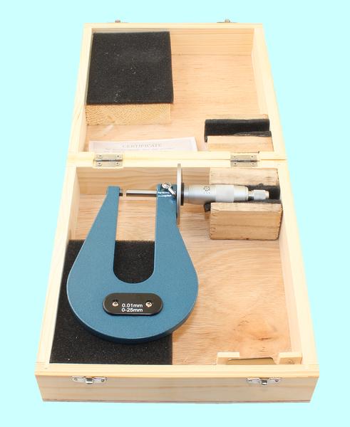 Микрометр Листовой МЛ-25   0-25 мм (0,01) тип А, Н-100мм "TLX"