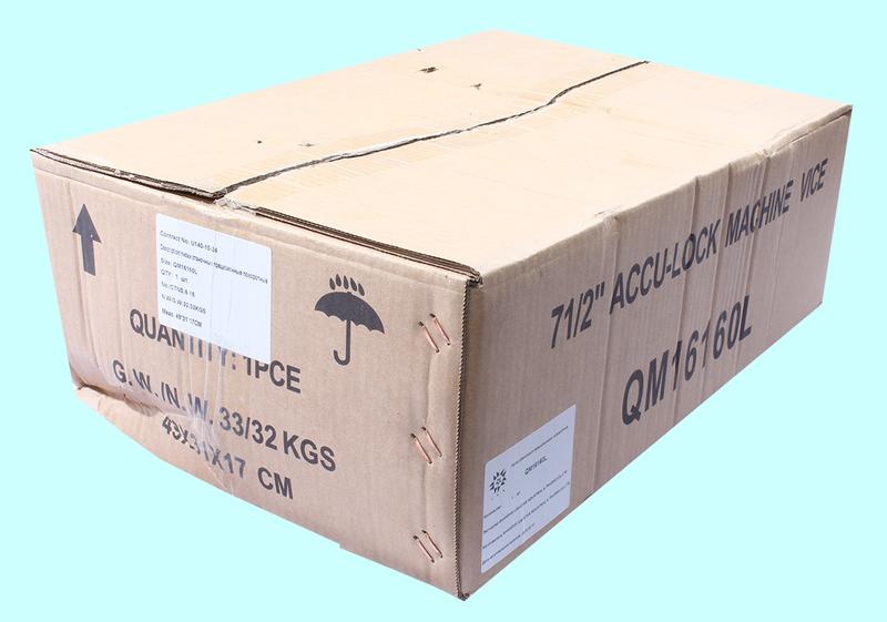 Тиски Станочные 160мм прецизионные поворотные ход 200мм / / и перпенд. 0,025/100 QМ16160L "TLX"