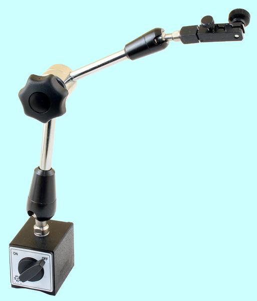 Штатив магн. с шарнирной стойкой и консолью, усилие отрыва  80кг "TLX" (тип 60830)