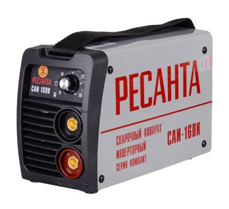 Сварочный аппарат "Ресанта" САИ 160К инверторный 140-240В, режим ММА 10-160А