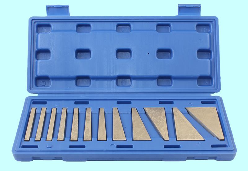 Набор мер плоского угла (12 мер от 1/4° до 30°), ±20" "TLX" 