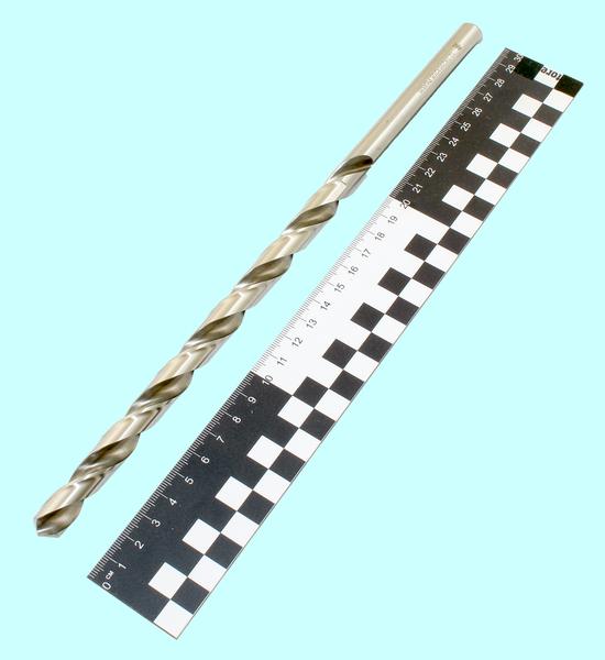 Сверло d 12,3х205х295  ц/х  Р6АМ5  длинное с вышлиф. проф. DIN1869 "TLX"