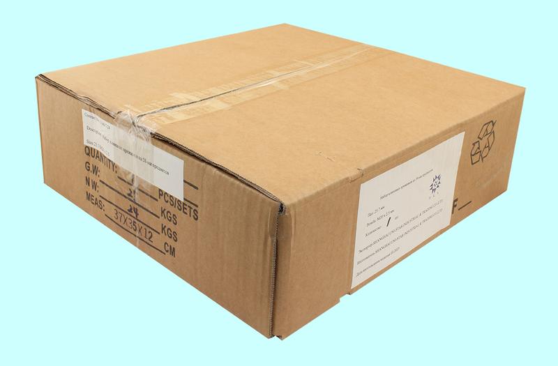 Набор клиновых ступенчатых прижимов из 58-ми предметов, паз23,7мм М20х2,5 на пластиковой подставке "TLX"