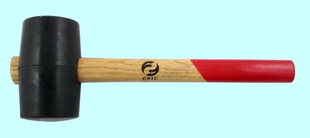 Киянка резиновая  0,7 кг 75х130мм (24oz) "CNIC" (HL0097)