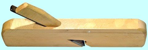 Рубанок деревянный-калевка с полукруг. ножом