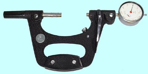 Скоба Индикаторная  СИ- 100,   50-100 мм с индикатором ИЧ 10-2М кл.точн.1 (0,01) г.в.1988